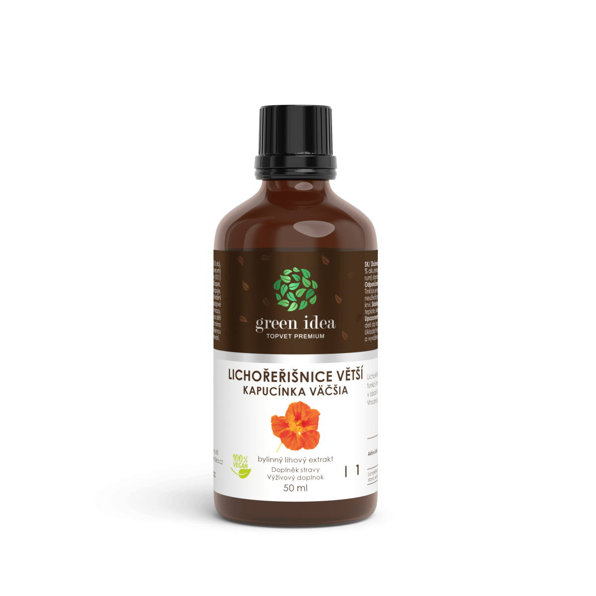 Tinktúra zo sladkého drievka - kvapky 50 ml - Green idea