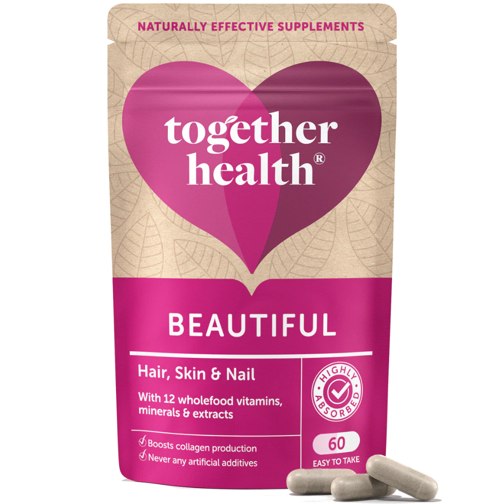 Together Health Beautiful HSN - Bioaktívny komplex pre vlasy, nechty a pleť, 60 kapsúl