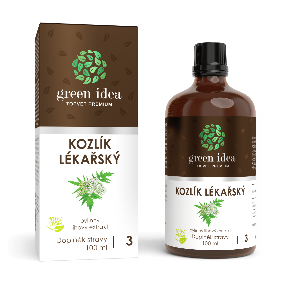 Valeriánske kvapky - Valeriána 100 ml - Green idea