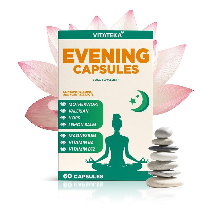 Večerný relax komplex - 60 kapsúl - Vitateka