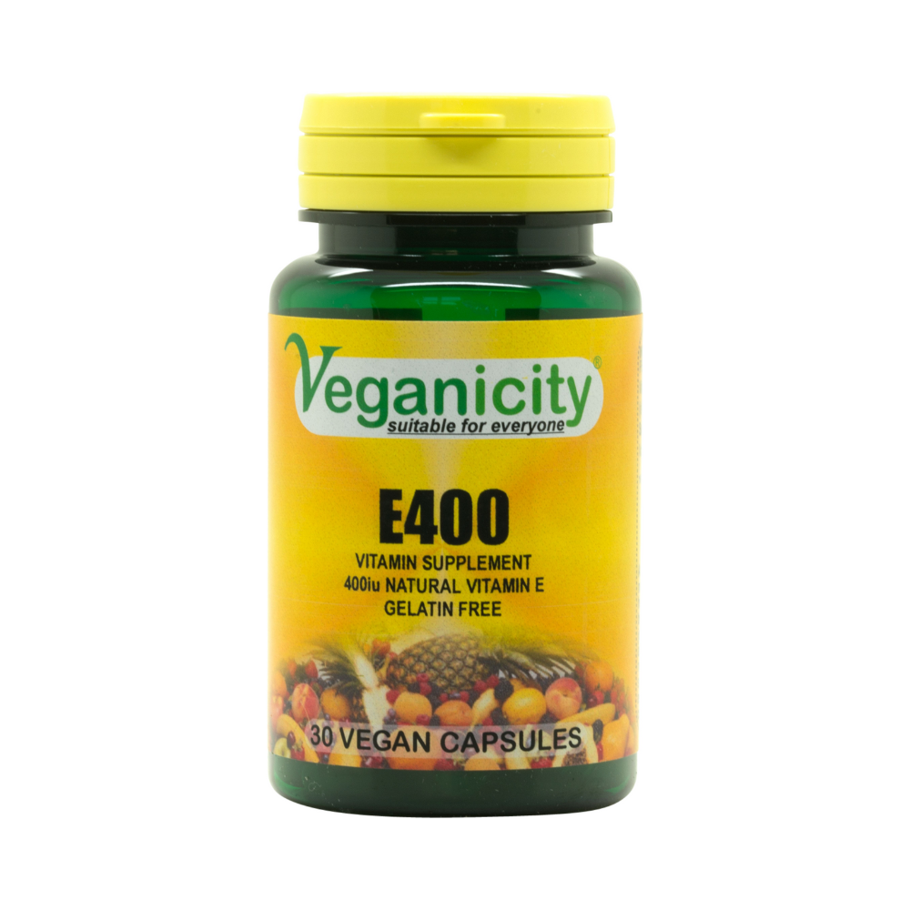 Veganicity E400 - Vitamín E, 30 vegan kapsúl