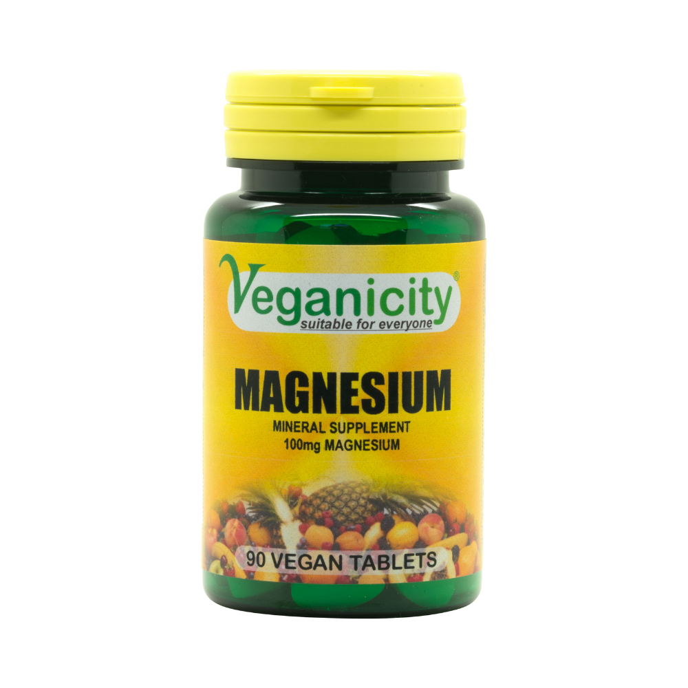 Veganicity magnesium (horčík) 100mg, 90 vegan tabliet
