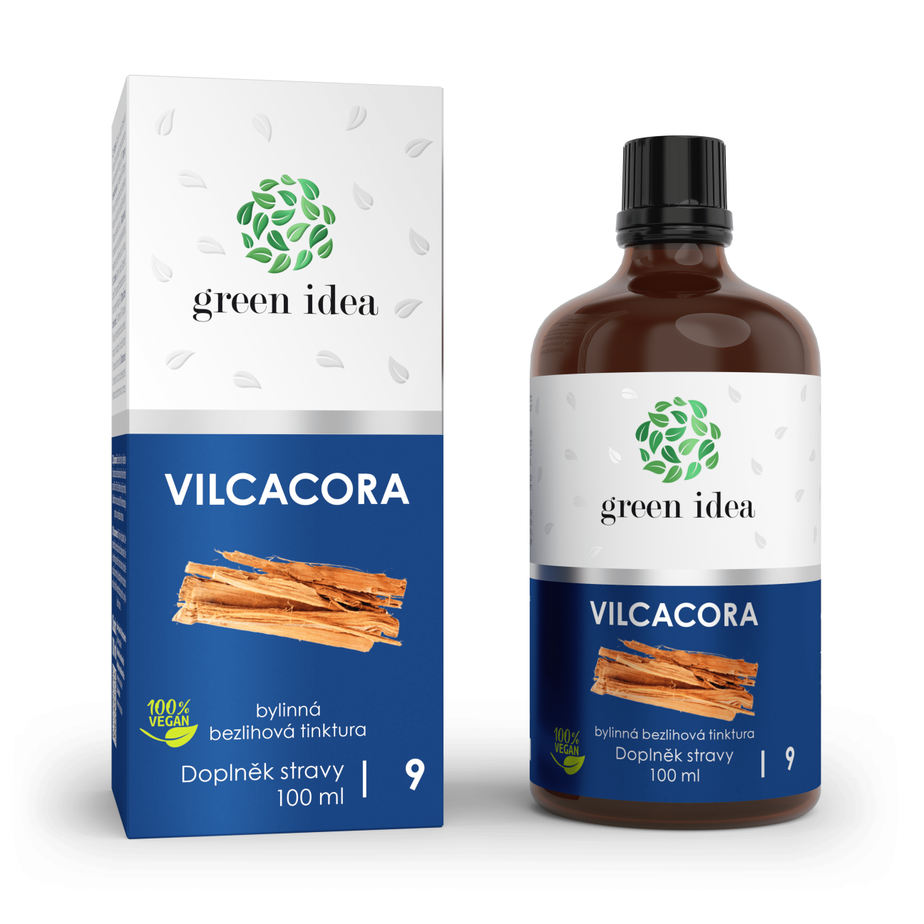 Vilcacora - bezliehová tinktúra 100 ml - Green idea