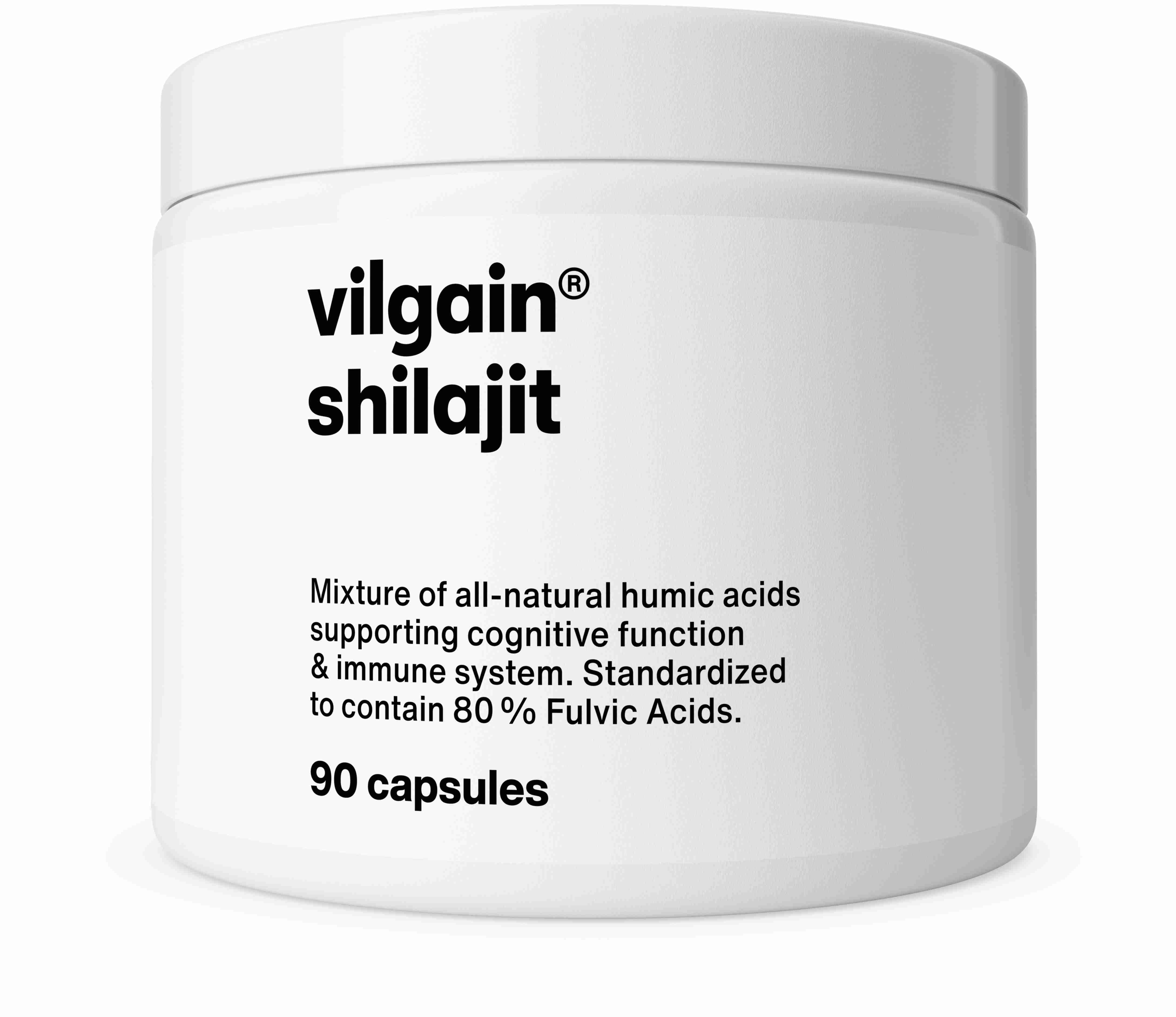 Vilgain Shilajit 80 % extrakt kyseliny fulvovej