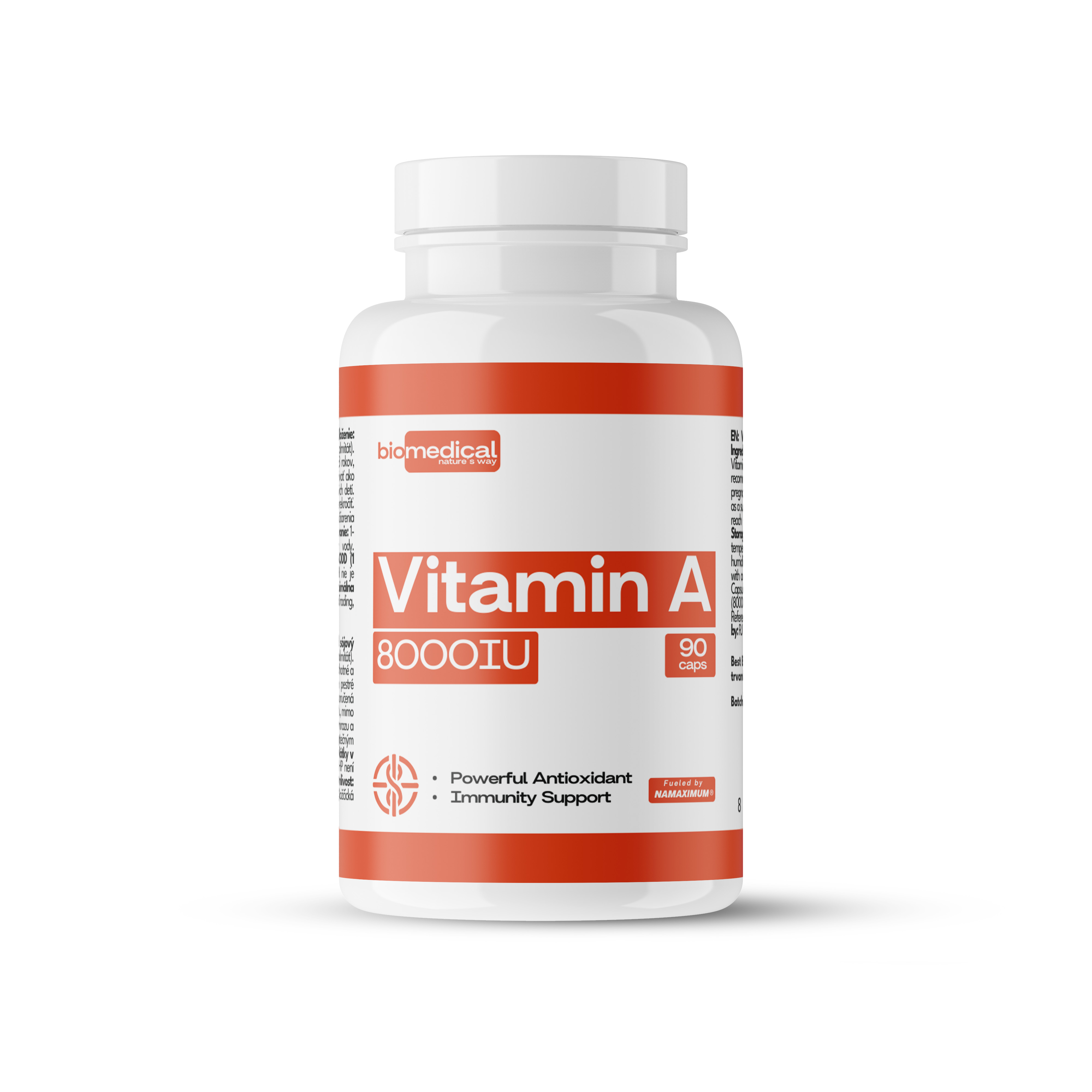 Vitamin A 8000IU 365 softgels