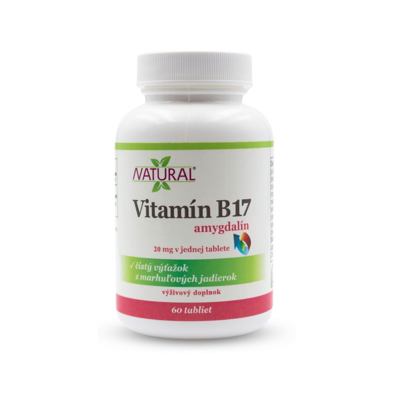 Vitamín B17 - Amygdalín 20 mg - 60 tabliet