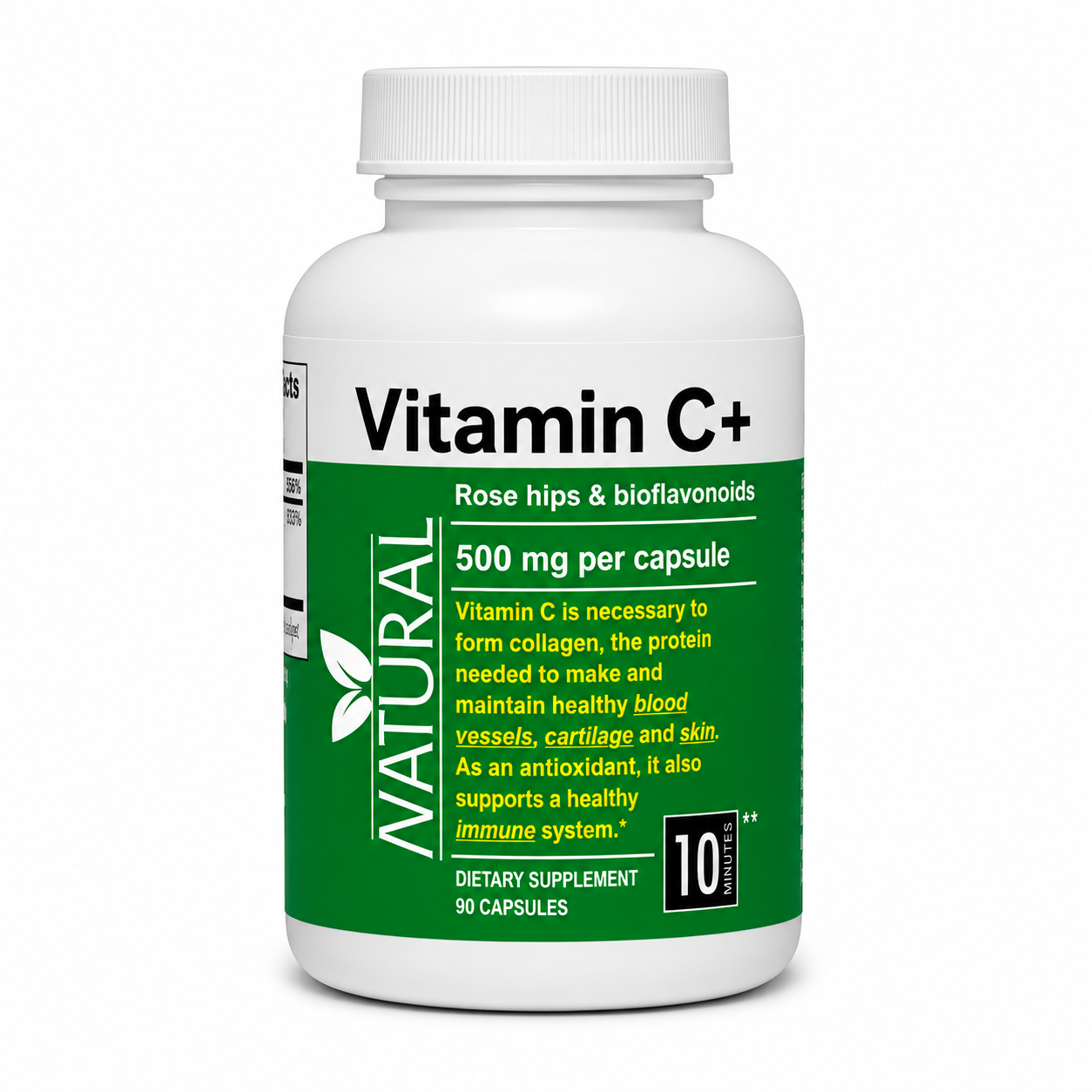 Vitamín C + šípky + bioflavonoidy - 90 kapsúl