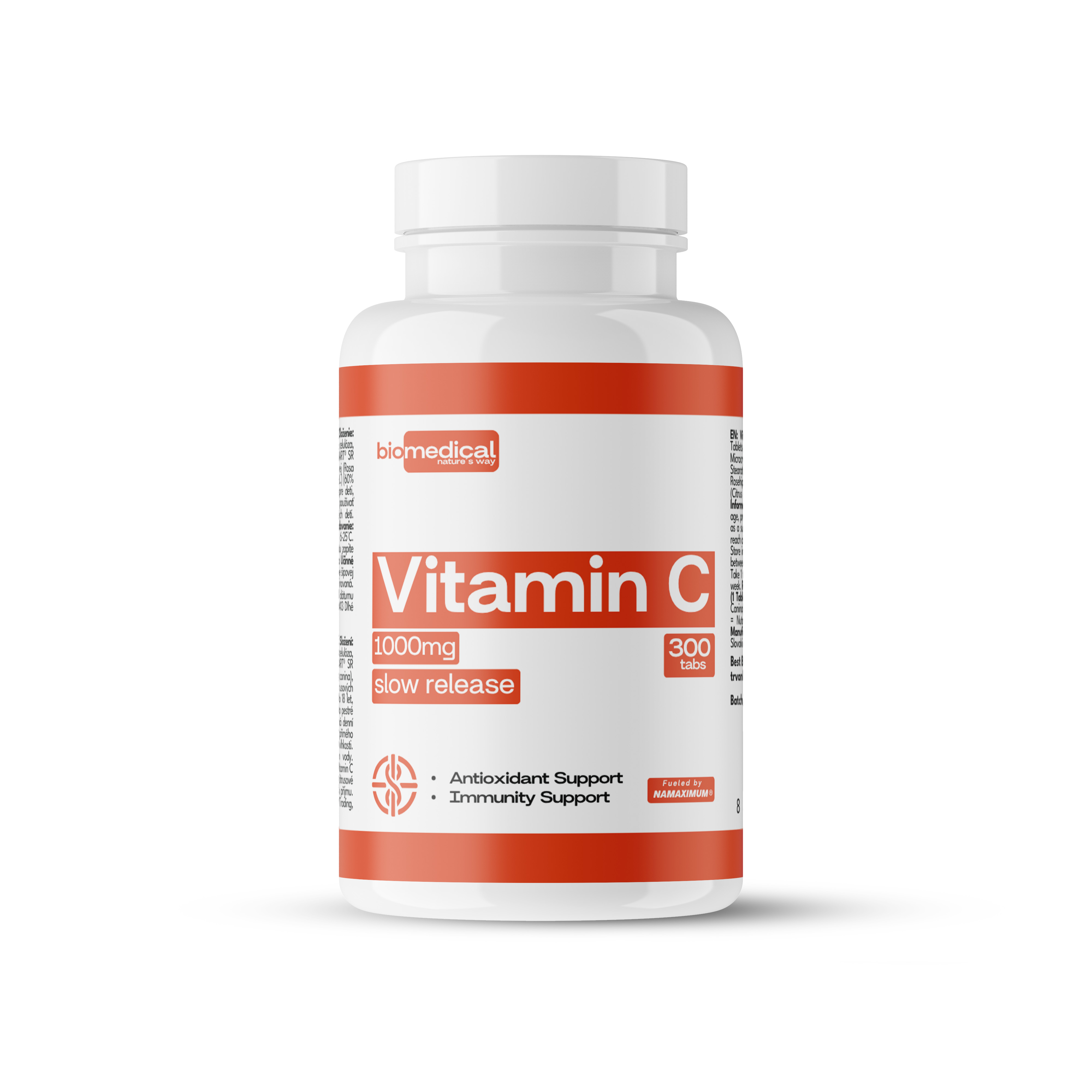 Vitamín C s postupným uvoľňovaním 1000mg 300 tab