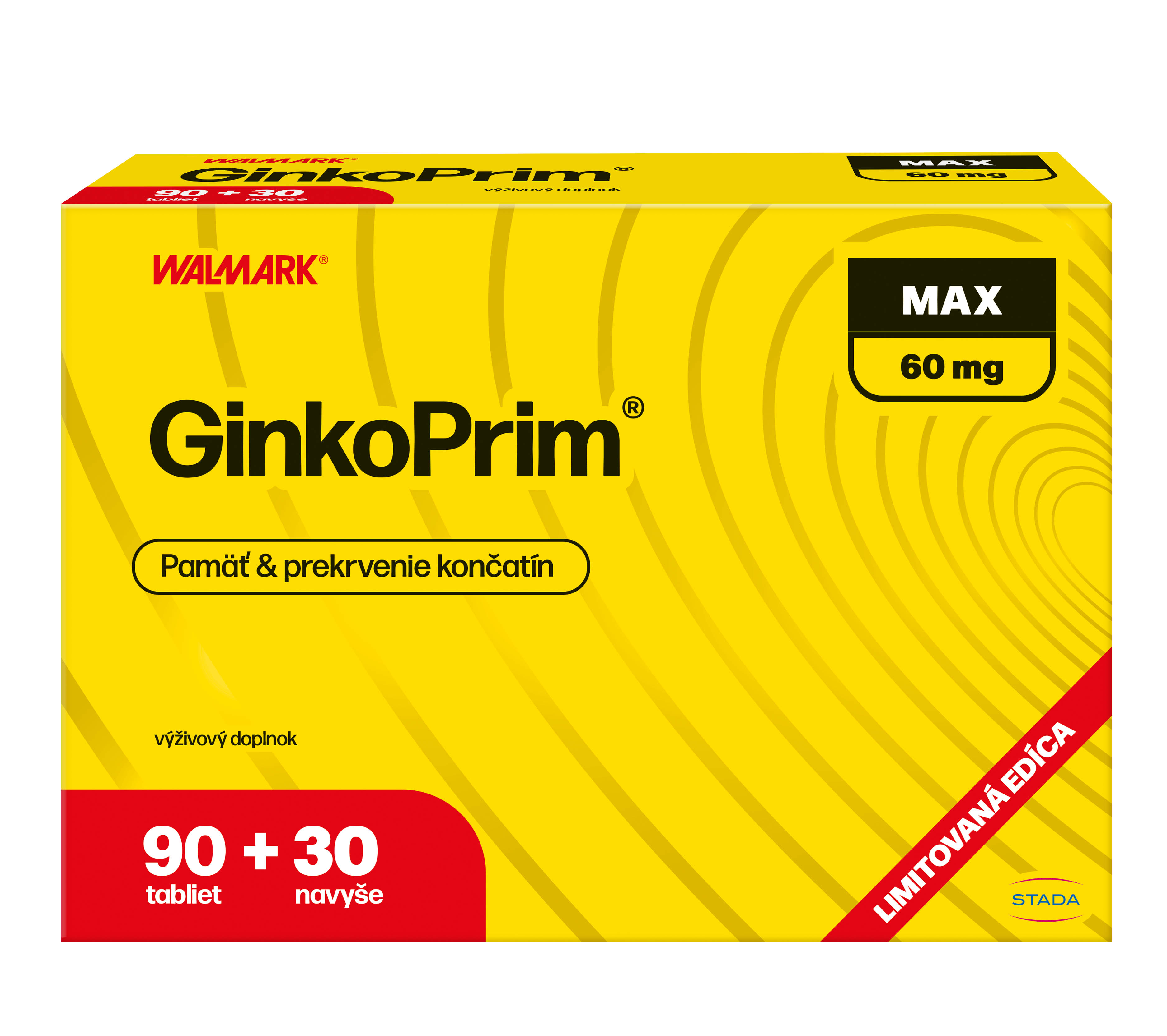 W line GinkoPrim MAX 90 + 30tbl. navyše VB24