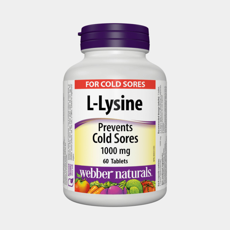 WEBBER NATURALS L-Lysine 1000 mg