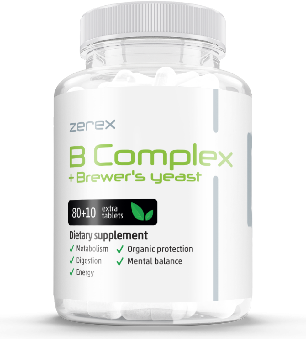 ZEREX B-komplex + Pivovarské kvasnice