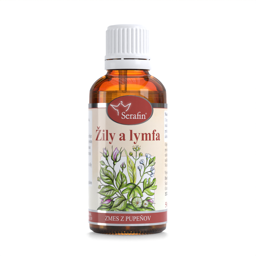 Žily a lymfa zmes z púčikov rastlín 50 ml