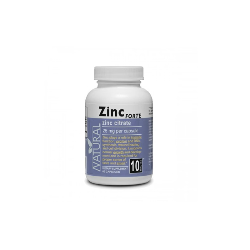 Zinok Forte - Citrát zinočnatý - 25 mg - 60 kapsúl