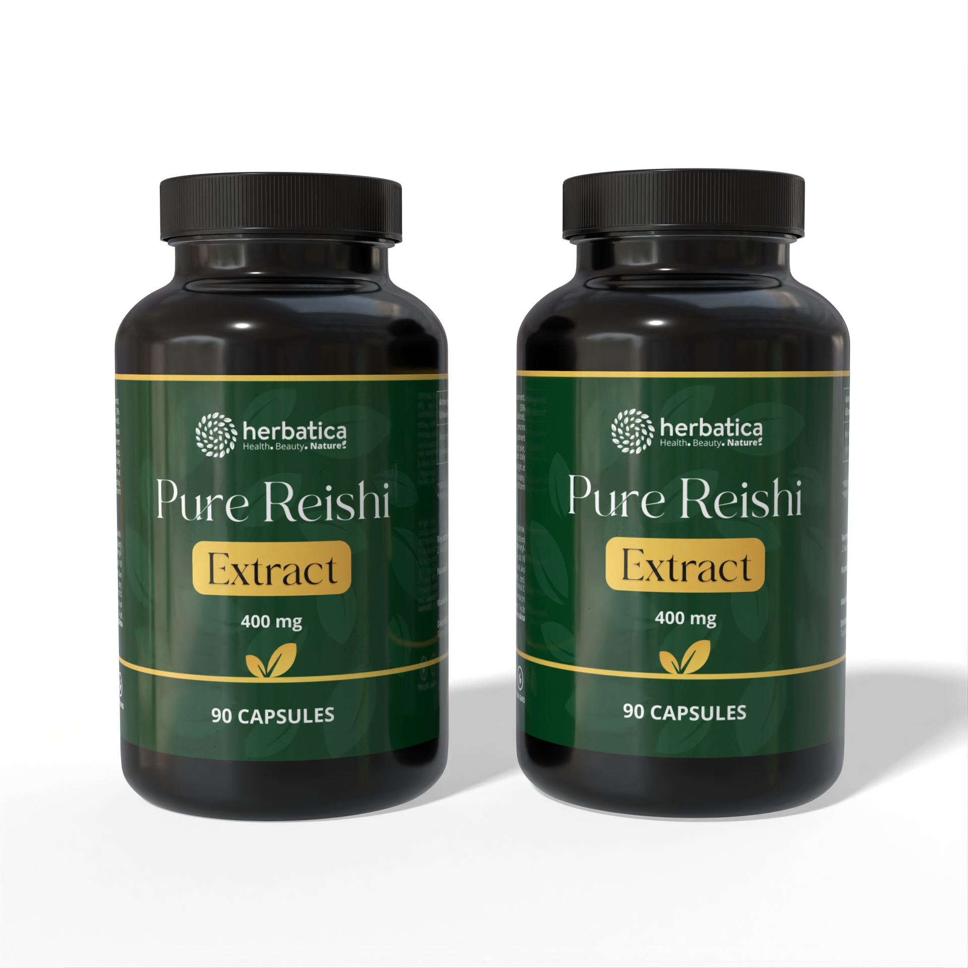 Zvýhodnený set: 2x Reishi Extract 30 % polysacharidov - 90 kapsúl - Herbatica