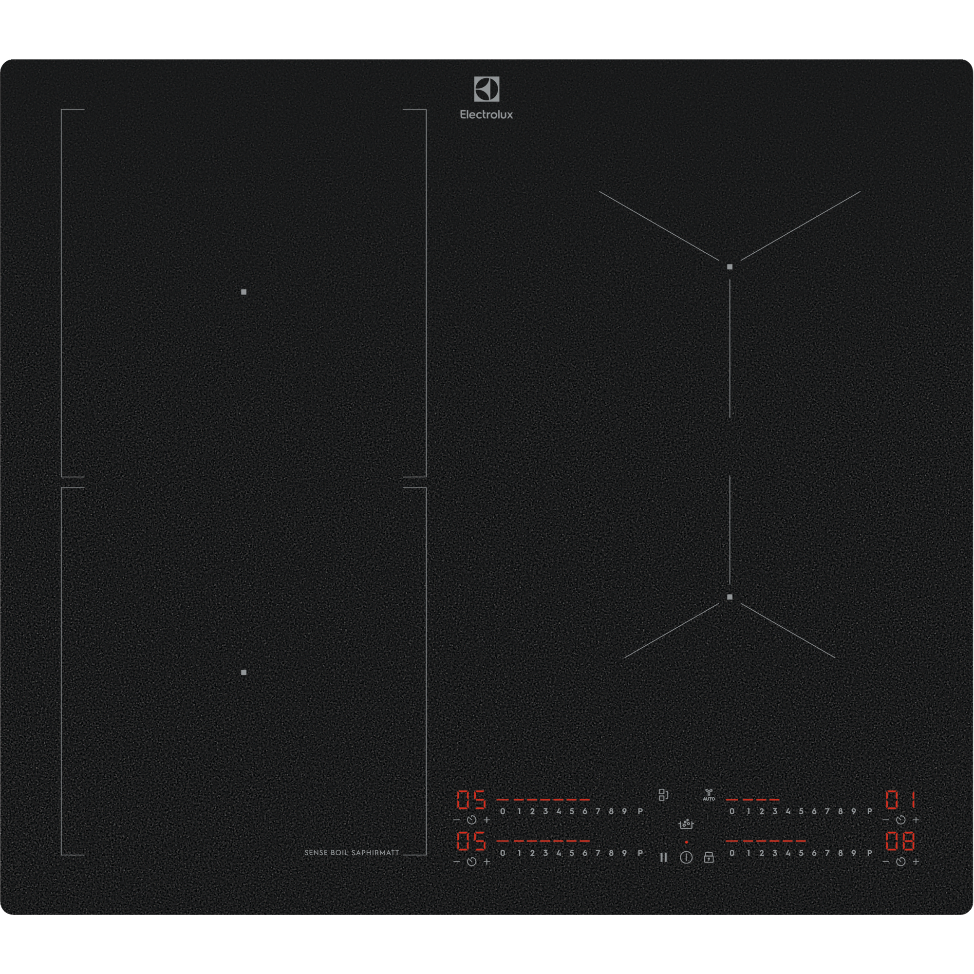 Electrolux Indukčná varná doska série 700 SenseBoil SaphirMatt® EIS62453IZ
