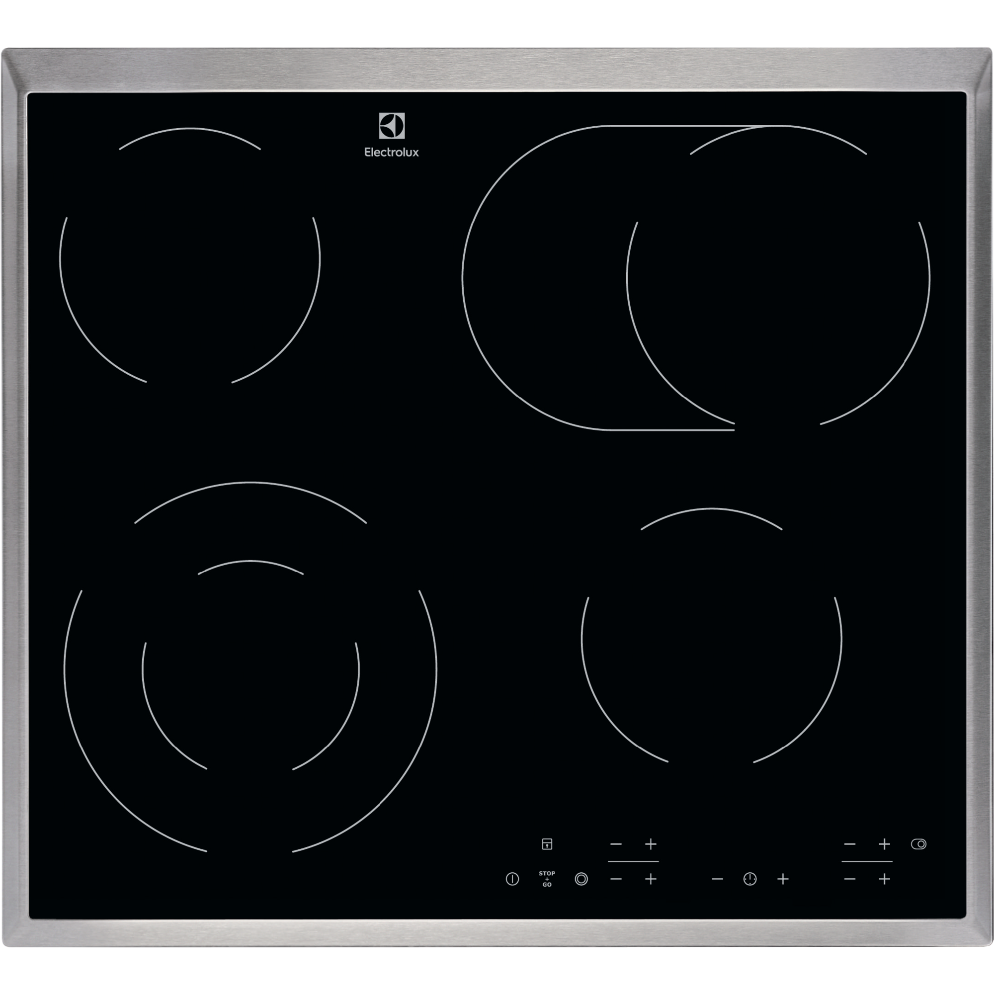 Electrolux Sklokeramická varná doska Radiant Hob EHF6346XOK