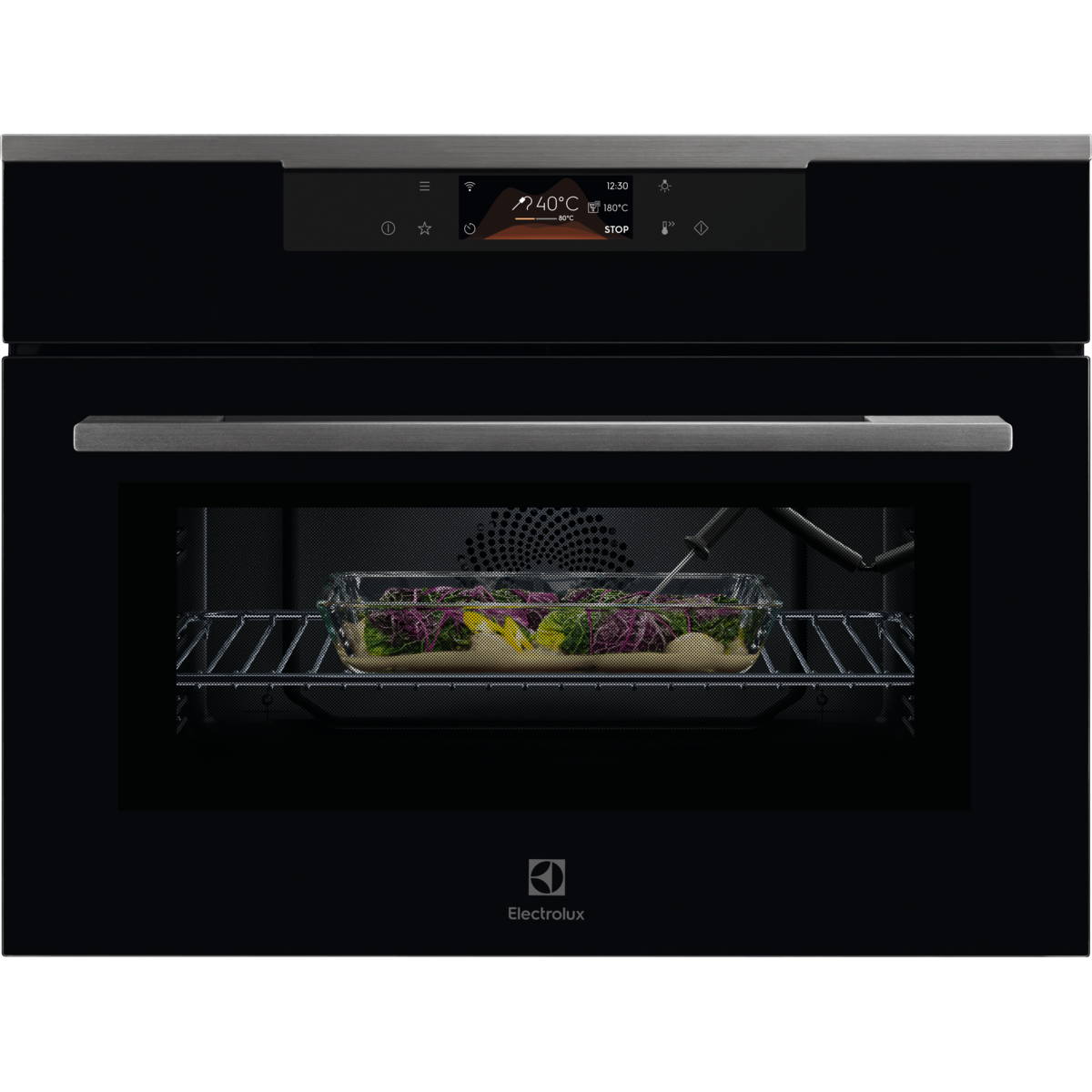 Electrolux Vstavaná kompaktná rúra séria 800 MealAssist CombiQuick KVLBE09H