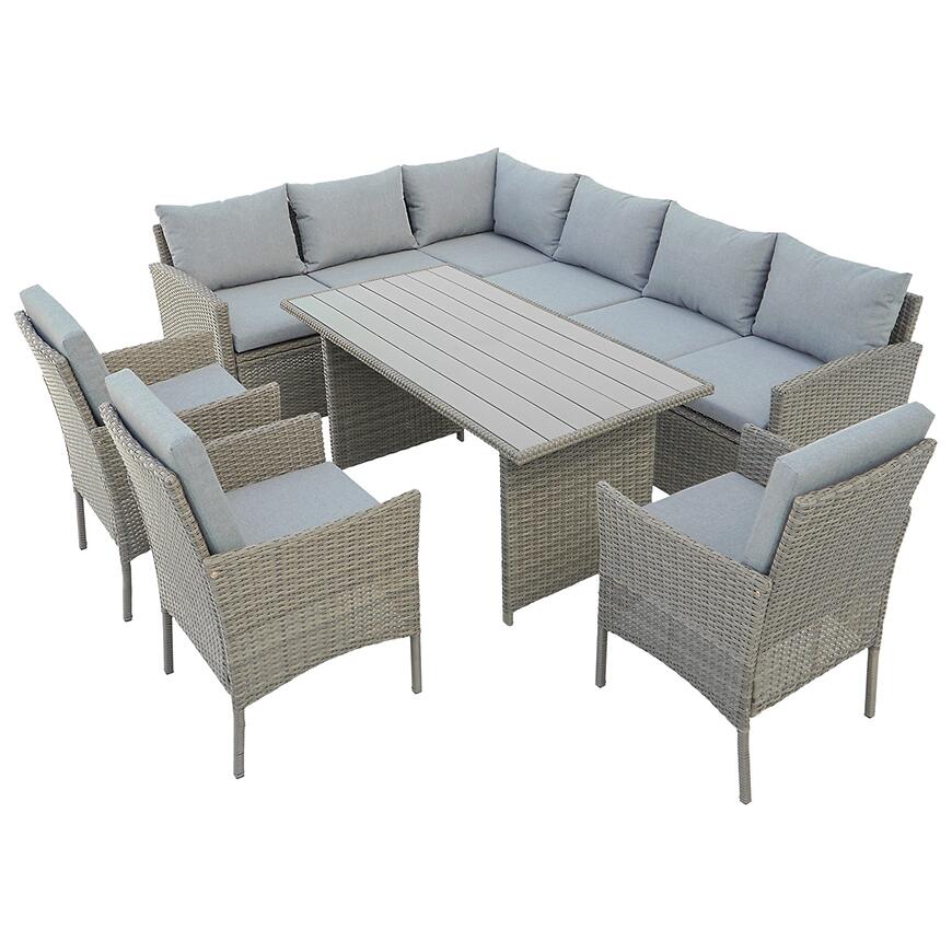 Komplet technoratanový Catania natural