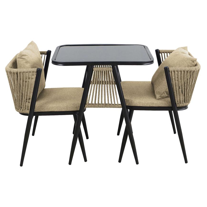 Komplet záhradného nábytku Korfu béžová