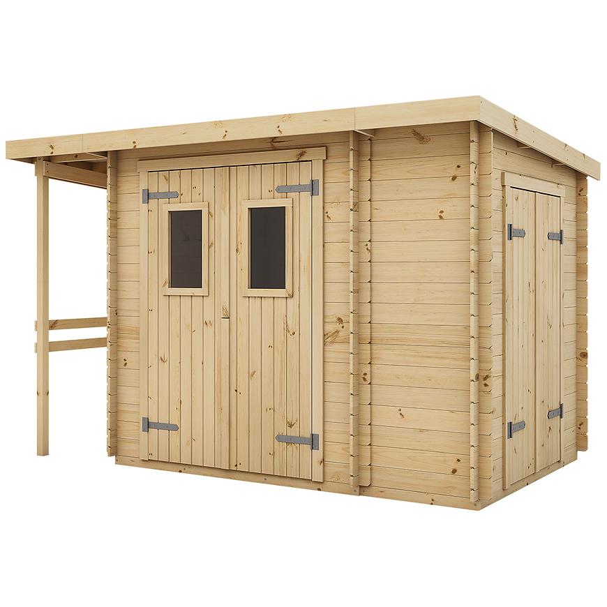 Záhradný domček Skrzyp 270/193 + dreváreň