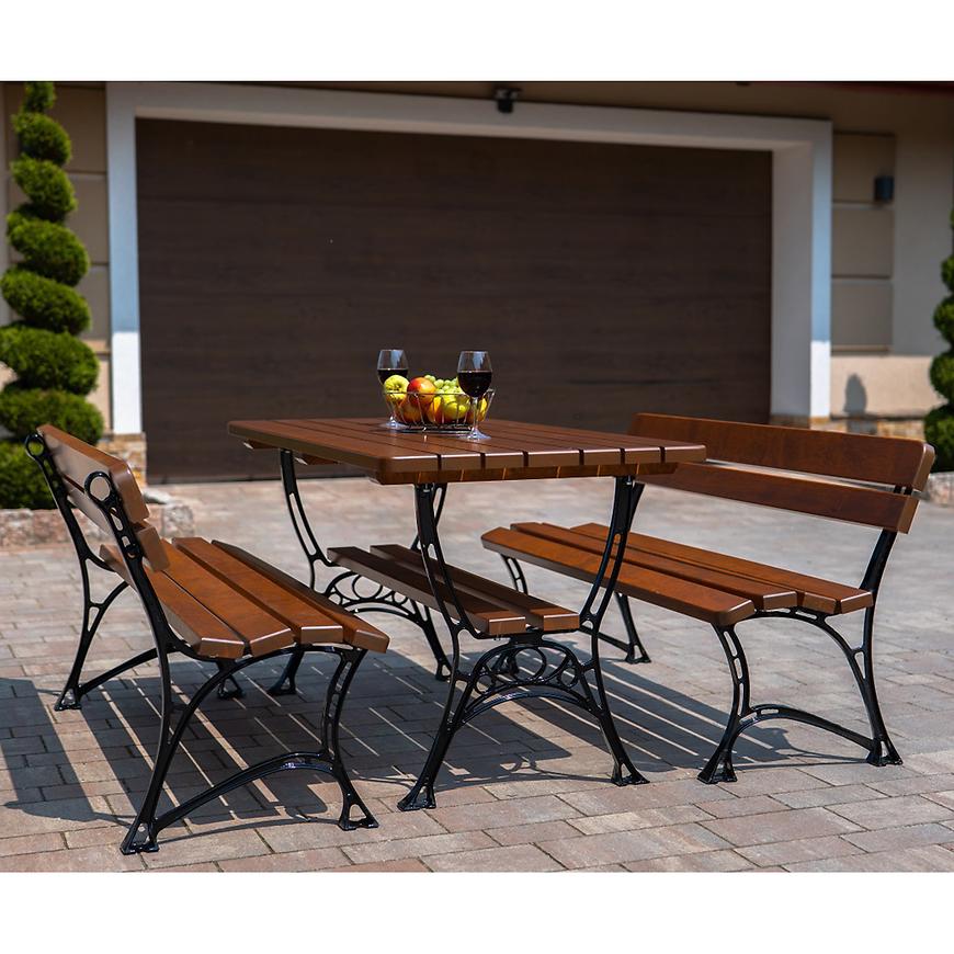 Záhradný komplet Kráľovský 1 bez lakťových opierok Cyprus