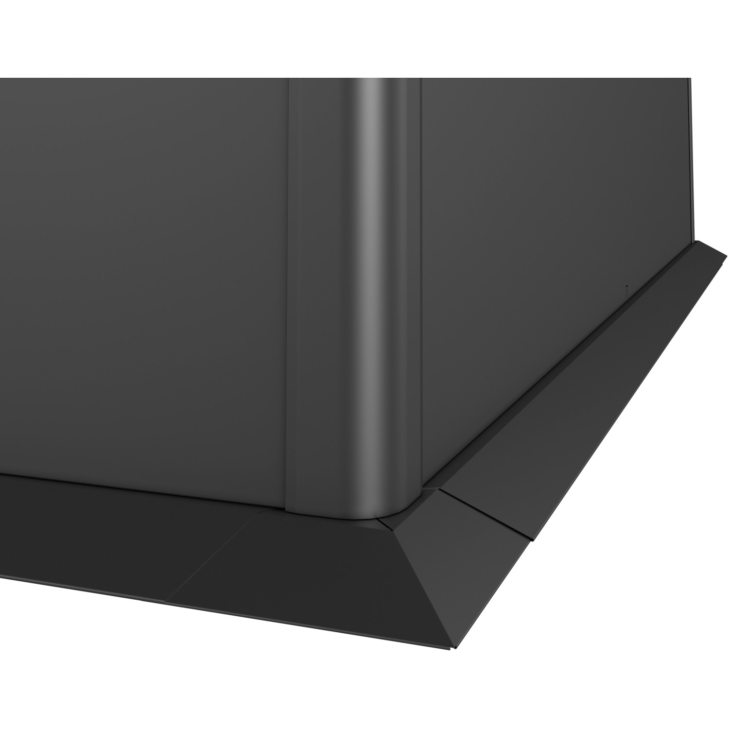 Biohort Hrana pre ľahké kosenie pre vyvýšený záhon Belvedere L200 tmavo sivá