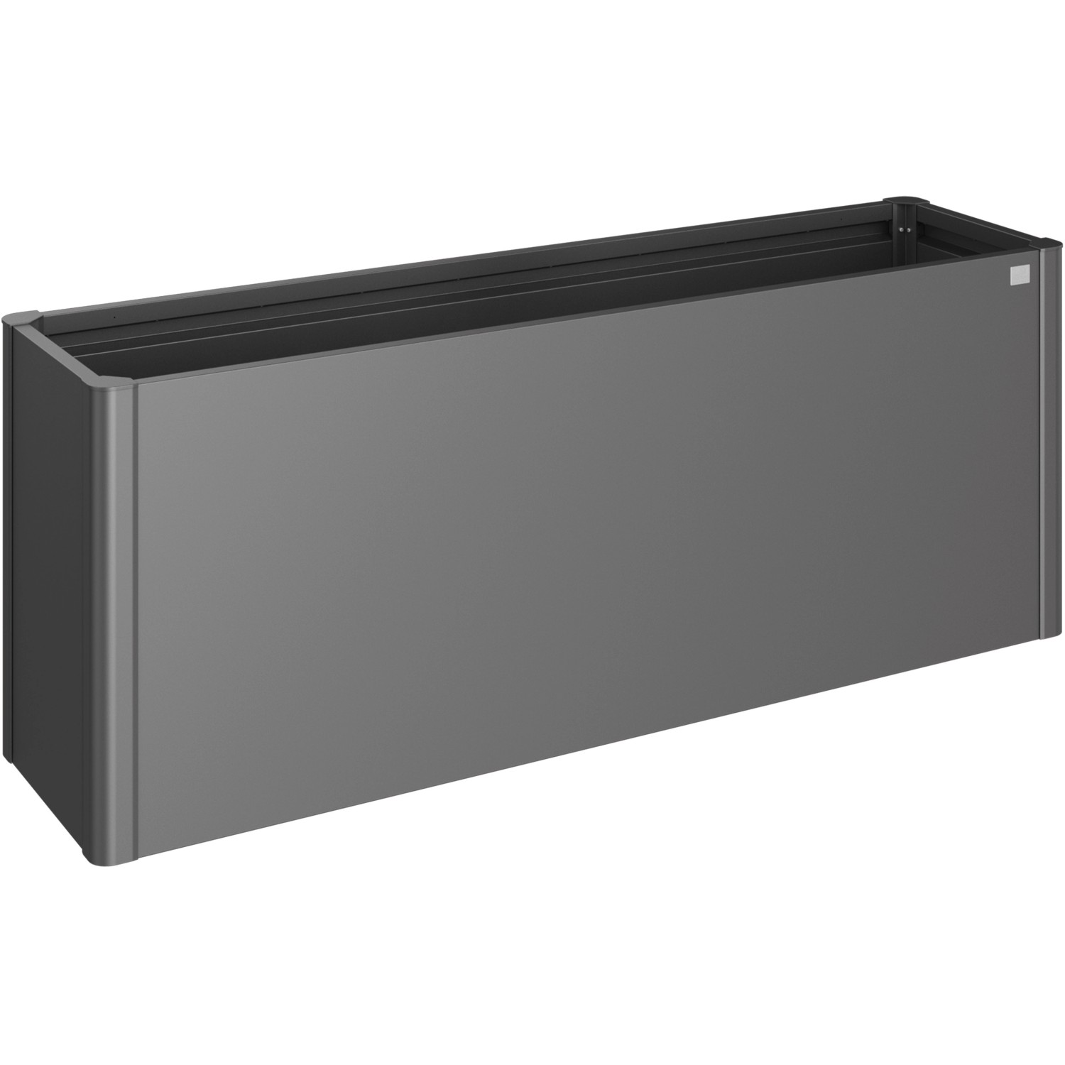 Biohort Vyvýšený záhon 2 x 0,5 tmavo sivý, 201 x 53 x 77 cm