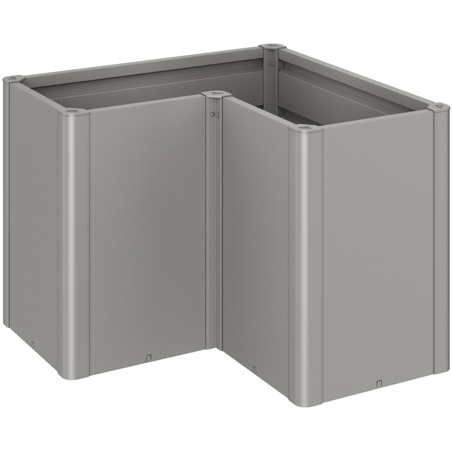 Biohort Vyvýšený záhon Belvedere Maxi L100 kremeňovo sivý 102 x 102 x 53 x 77 cm