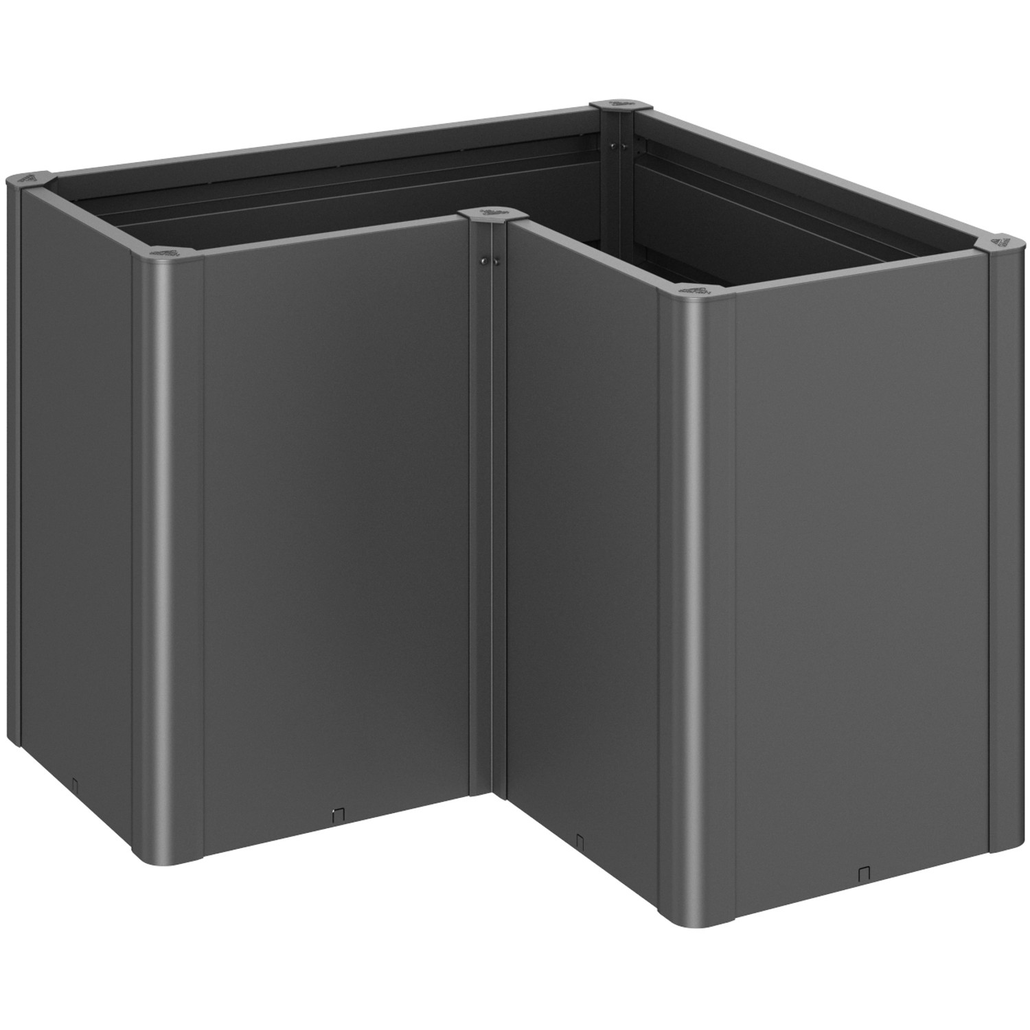 Biohort Vyvýšený záhon Belvedere Maxi L100 tmavo sivý, 102 x 102 x 53 x 77 cm