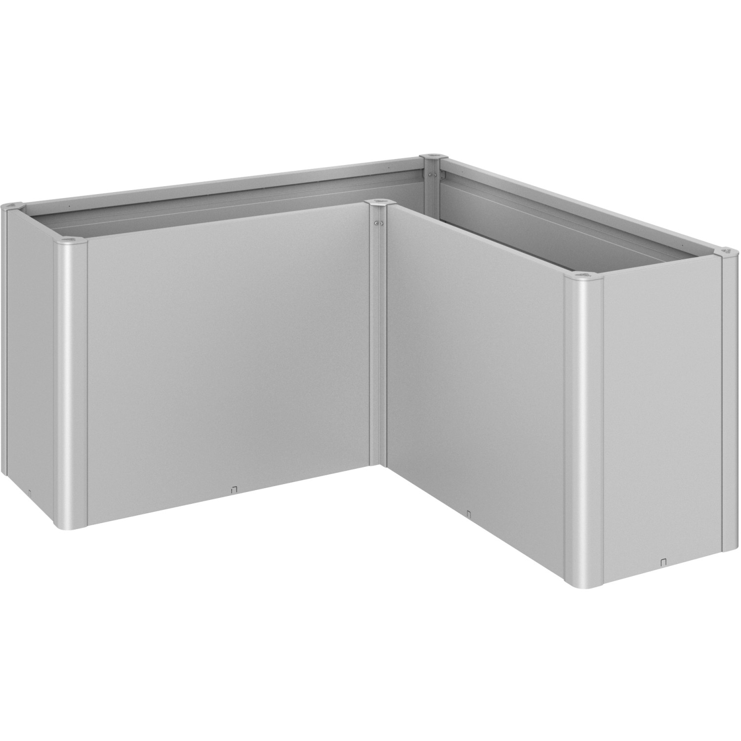 Biohort Vyvýšený záhon Belvedere Maxi L150 strieborný, 152 x 152 x 53 x 77 cm