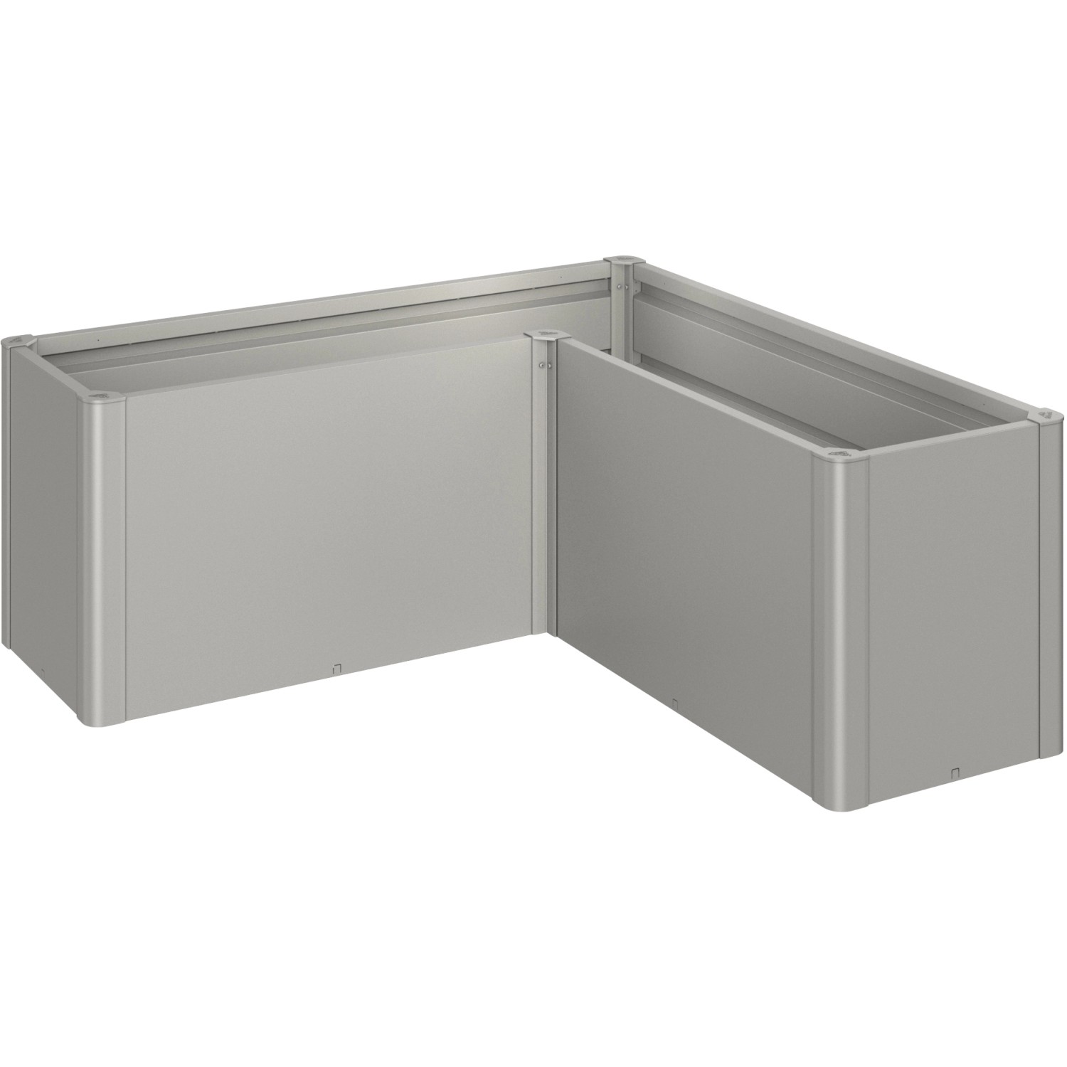 Biohort Vyvýšený záhon Belvedere Midi L150 kremeňovo sivý 152 x 152 x 53 x 61 cm