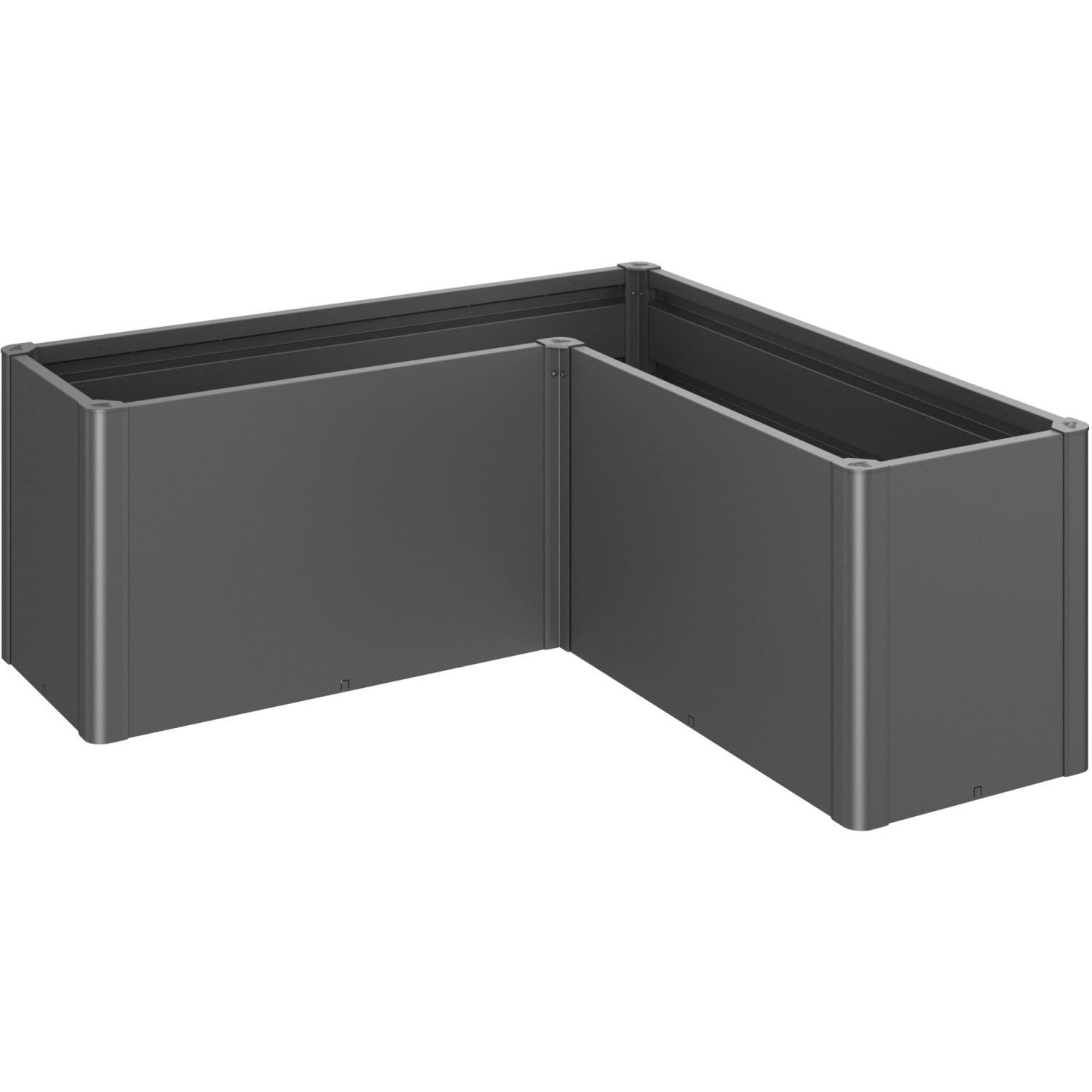 Biohort Vyvýšený záhon Belvedere Midi L150 tmavo sivý, 152 x 152 x 53 x 61 cm