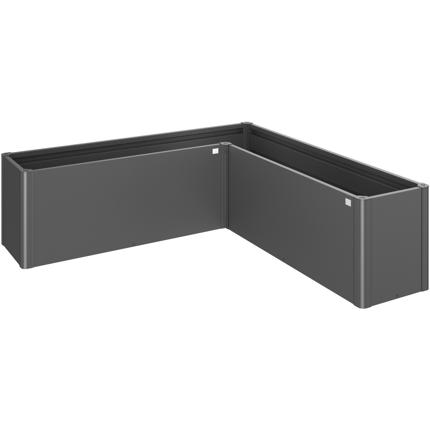 Biohort Vyvýšený záhon Belvedere Midi L200 tmavo sivý, 201 x 201 x 53 x 61 cm