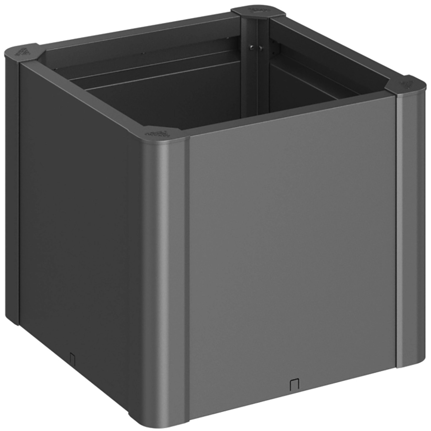 Biohort Vyvýšený záhon Belvedere Mini 50 tmavo sivý, 53 x 53 x 45 cm