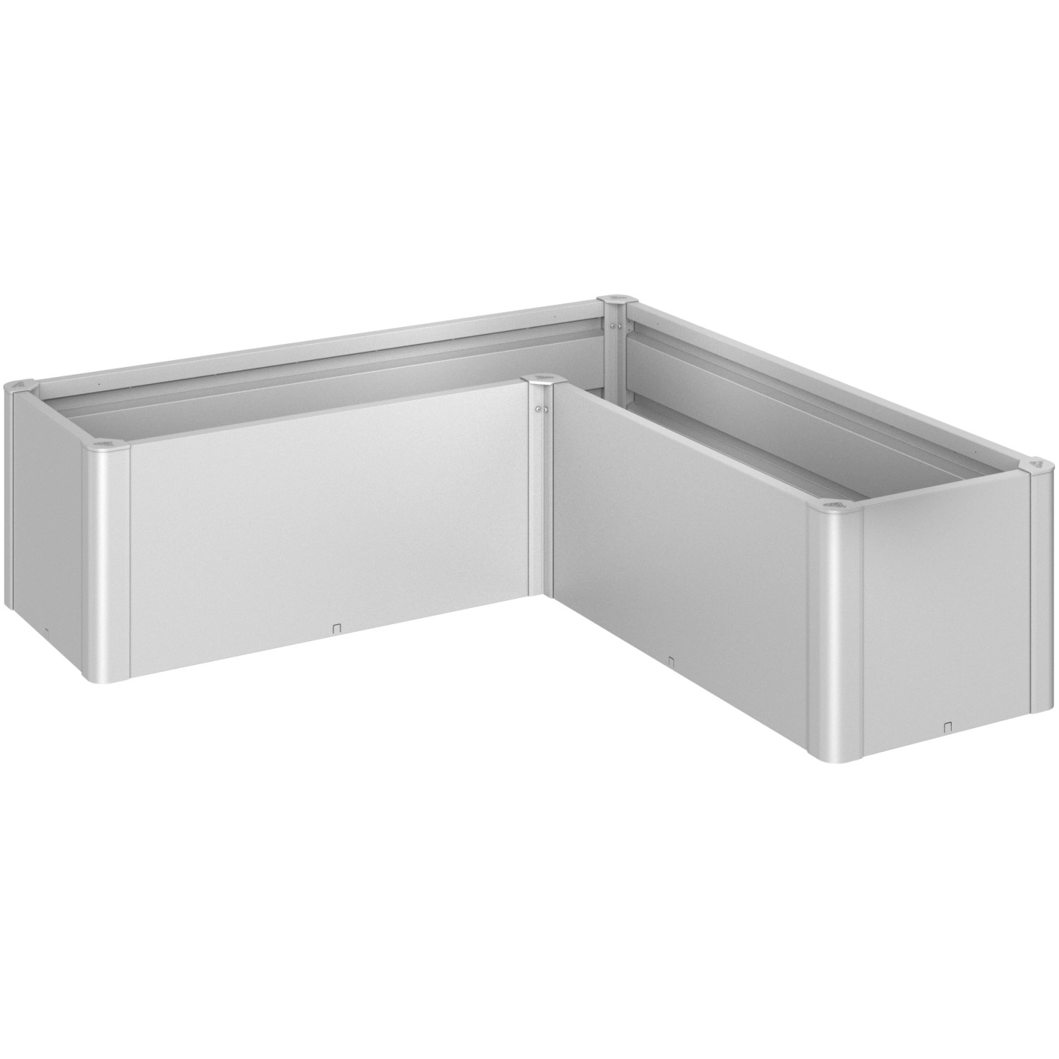 Biohort Vyvýšený záhon Belvedere Mini L150 strieborný, 152 x 152 x 53 x 45 cm