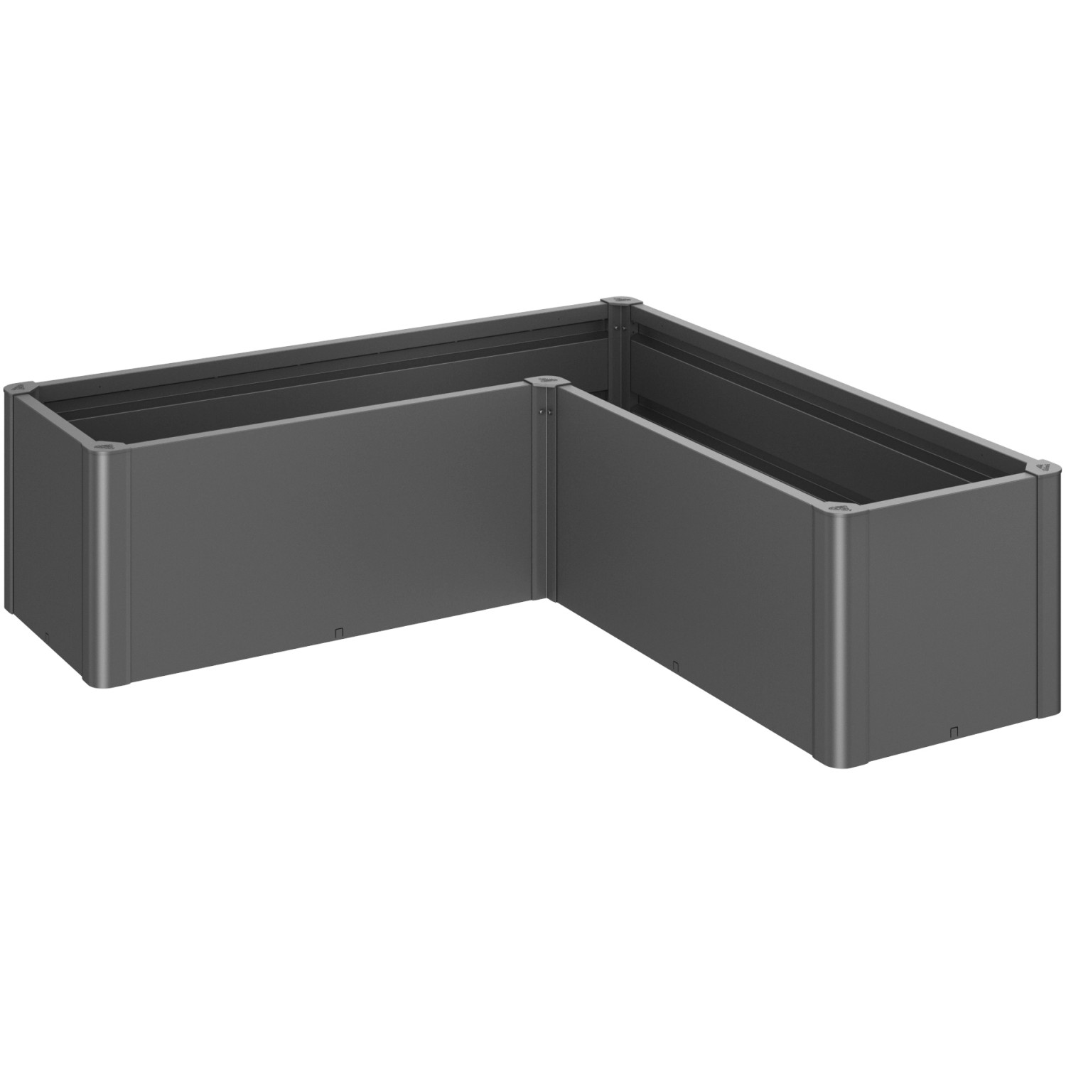 Biohort Vyvýšený záhon Belvedere Mini L150 tmavo sivý, 152 x 152 x 53 x 45 cm