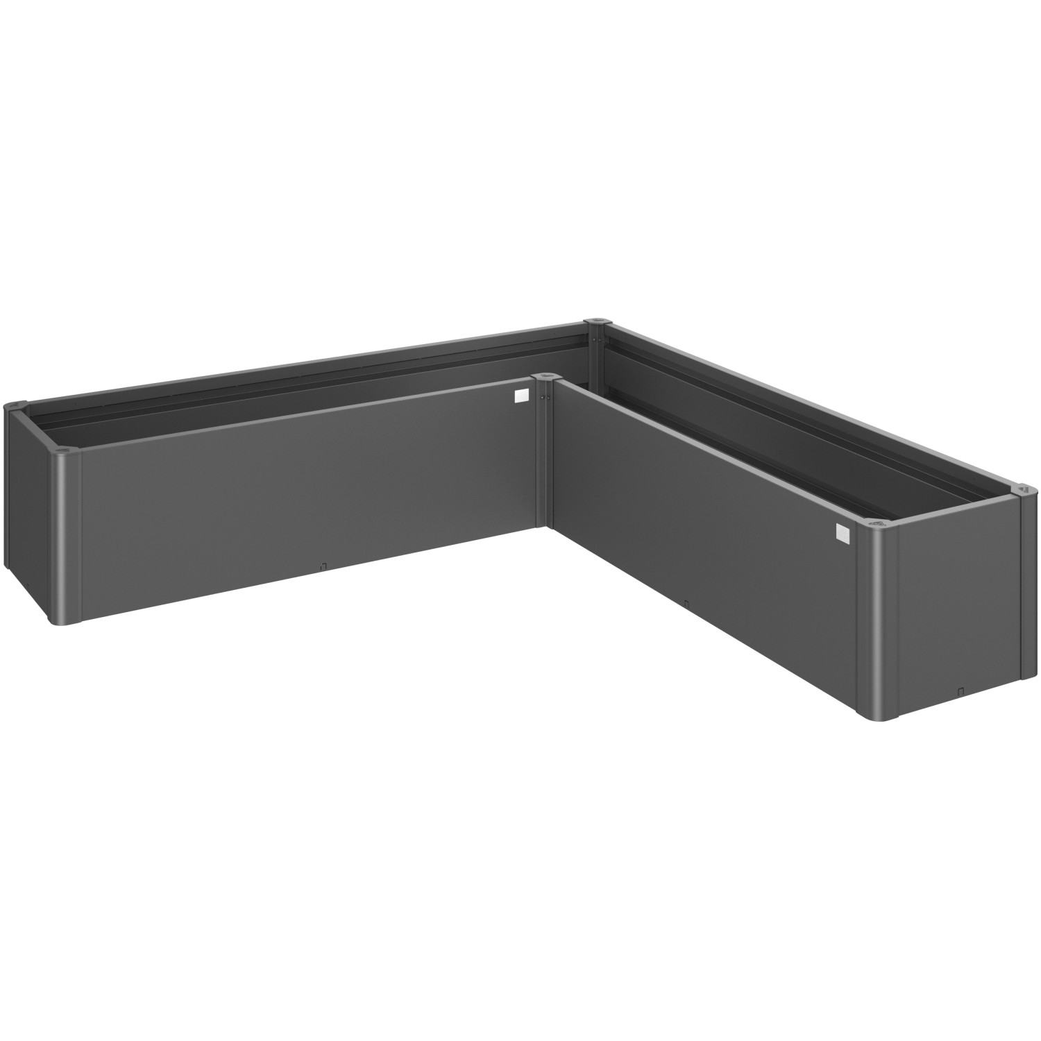 Biohort Vyvýšený záhon Belvedere Mini L200 tmavo sivý, 201 x 201 x 53 x 45 cm