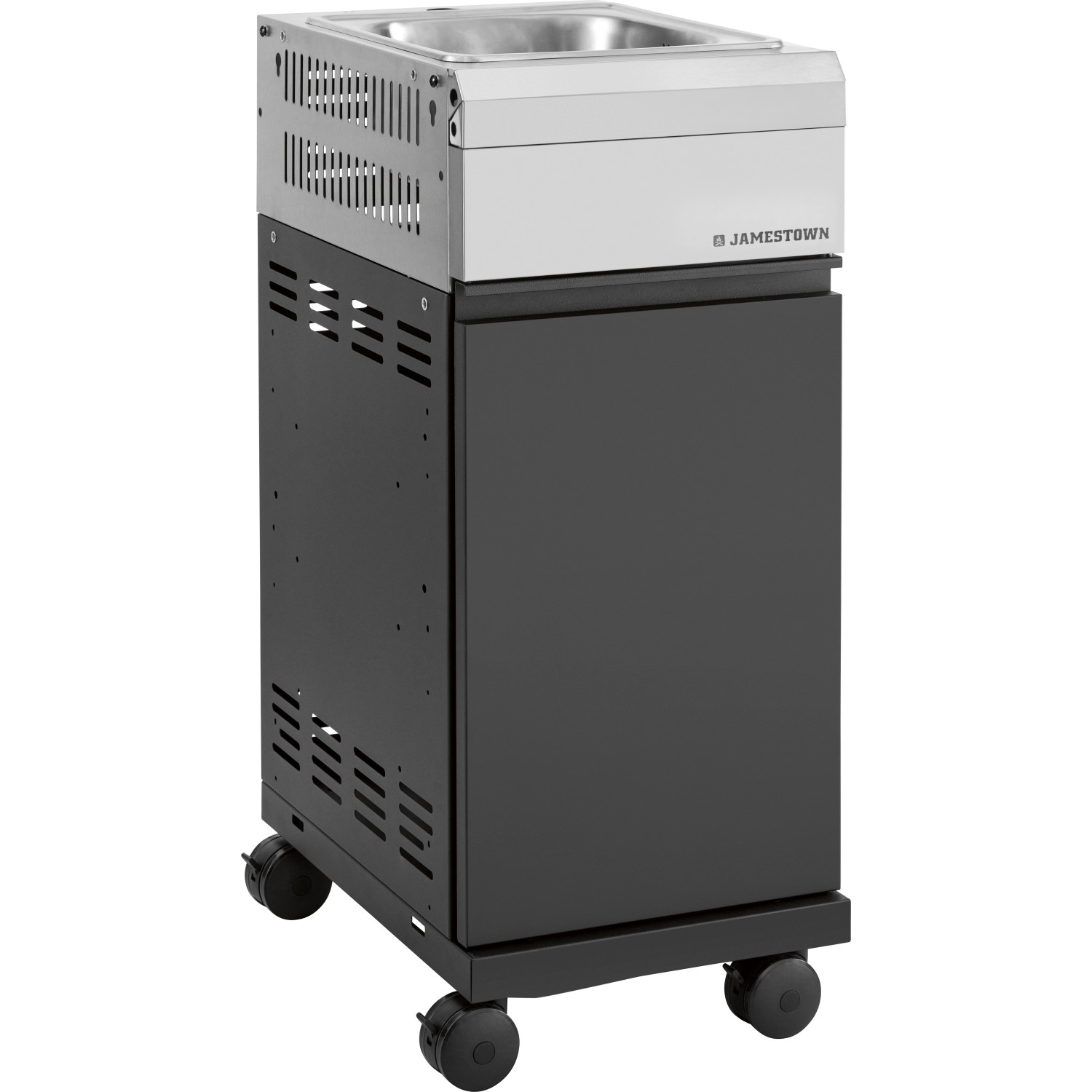 Jamestown Skrinka s drezom pre plynový gril Knox, čierna, 89 x 51 x 36,6 cm