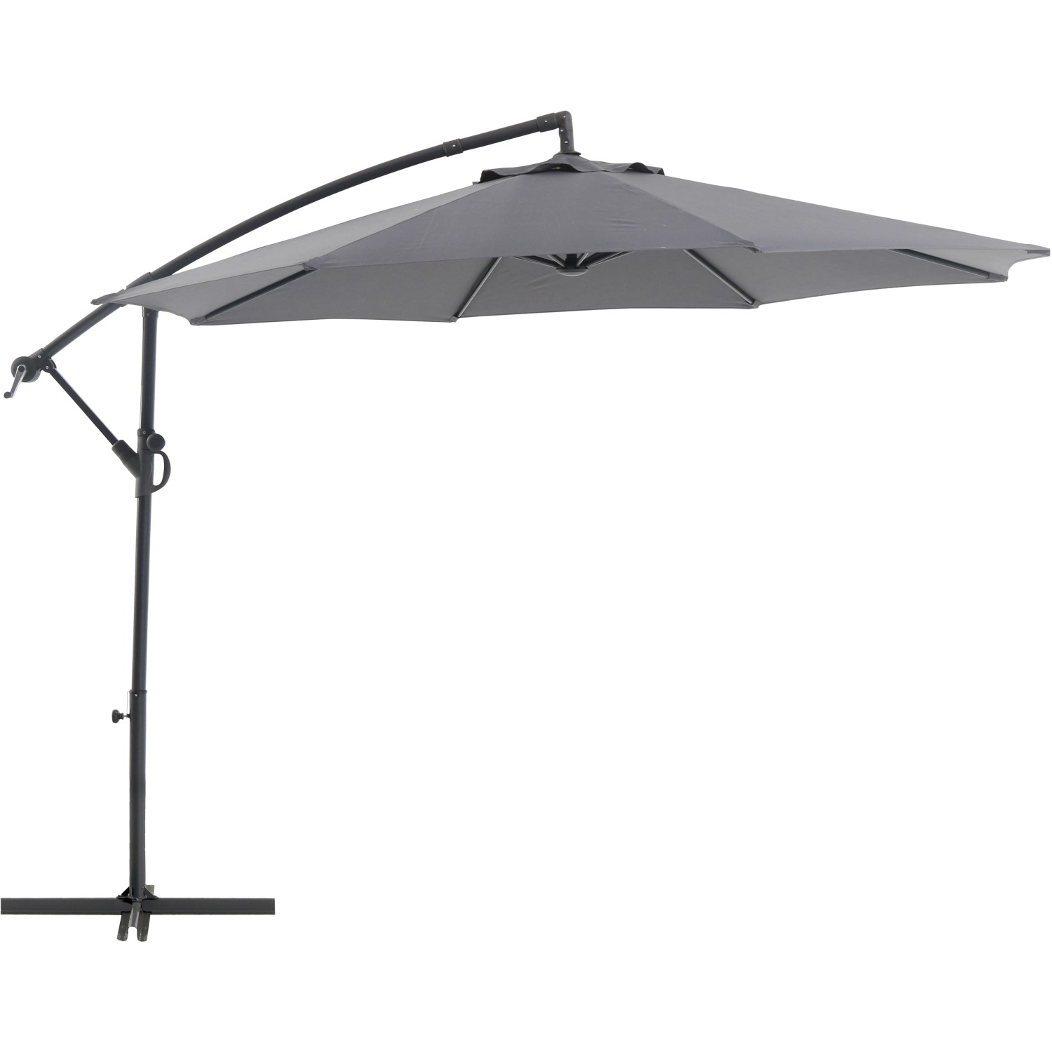 OBI Závesný slnečník Alvarado antracitový pr. 300 cm