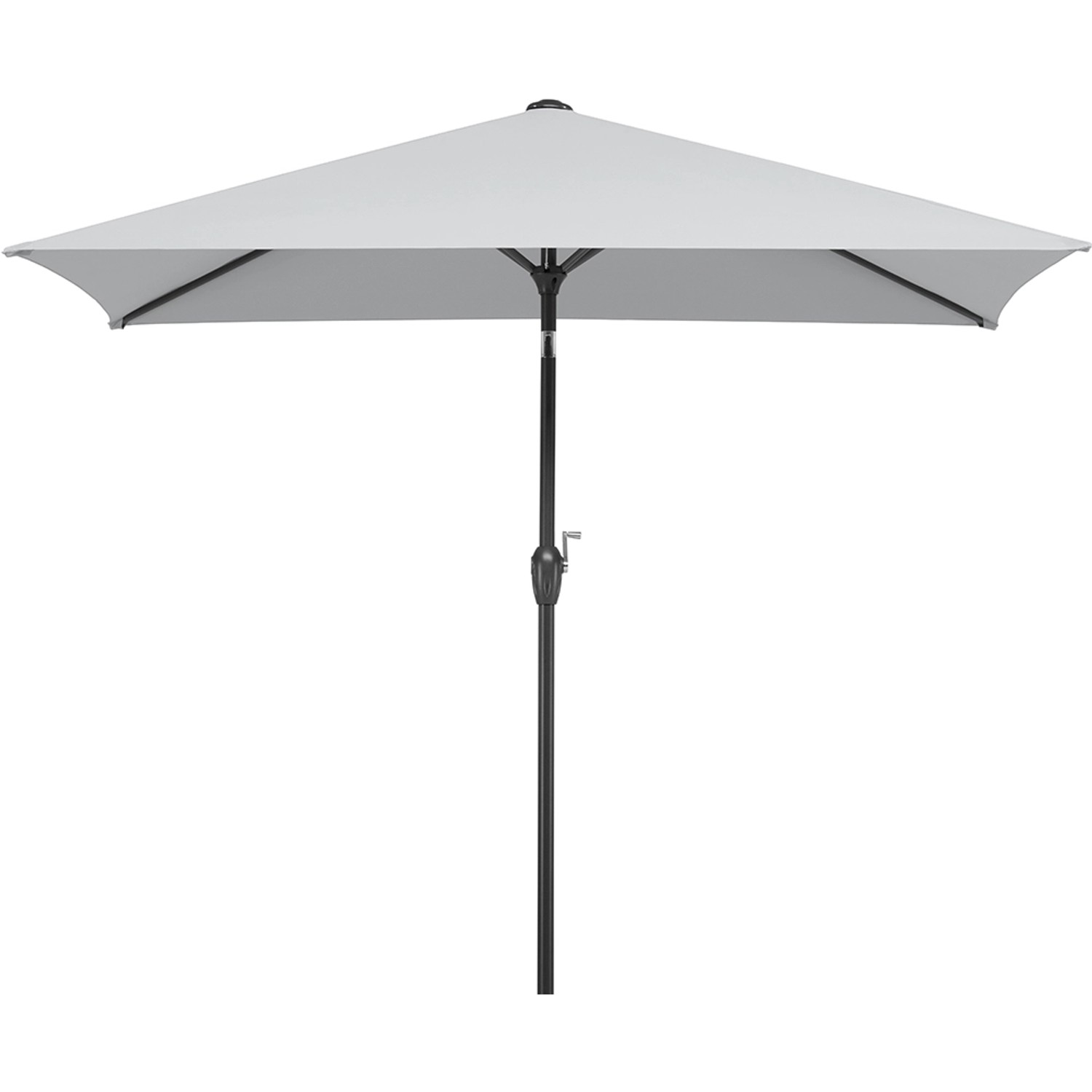 Schneider Schirme Slnečník Bilbao, striebornosivá, 130 x 210 cm