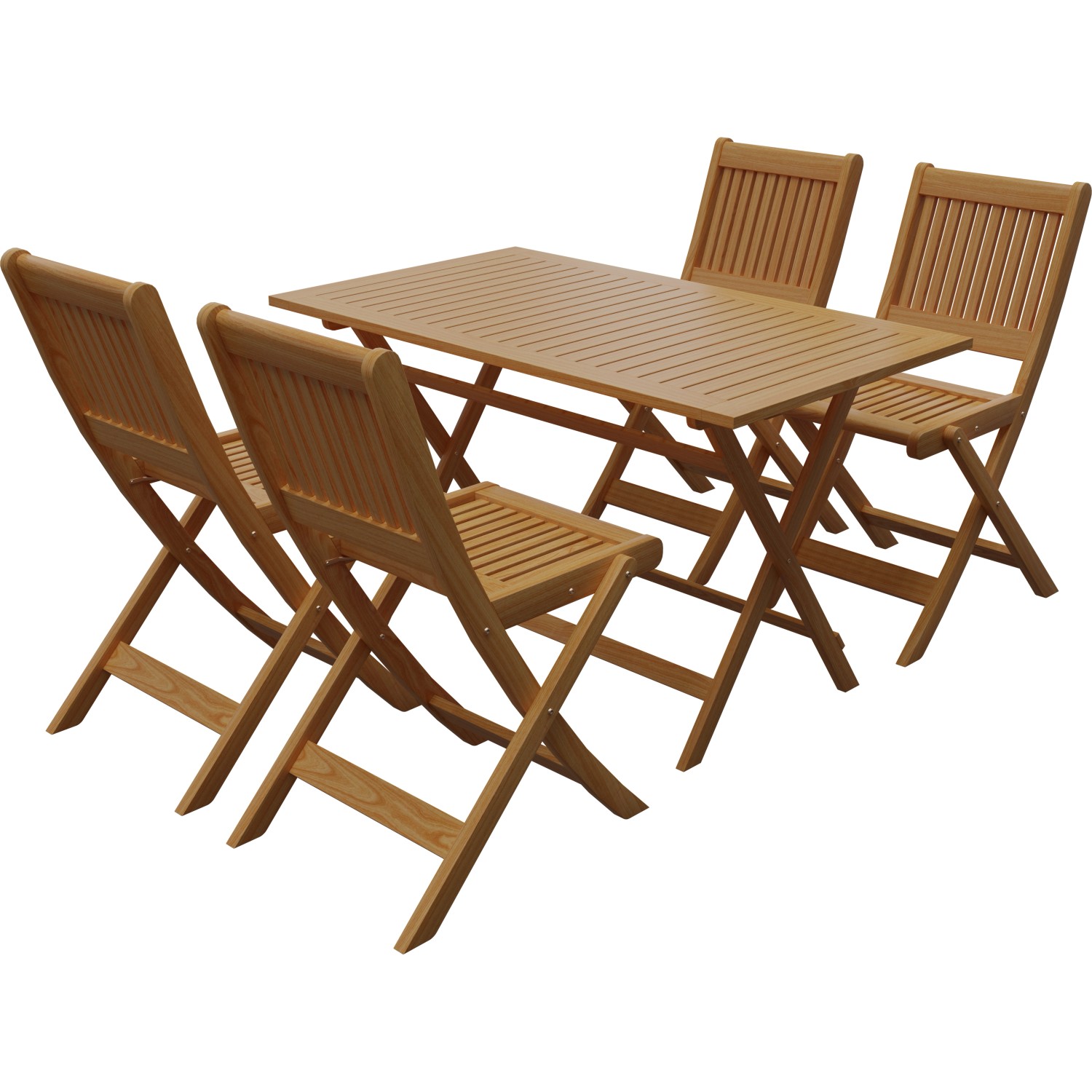 VLC Zostava záhradného nábytku Gracefield agátové drevo 5-dielna