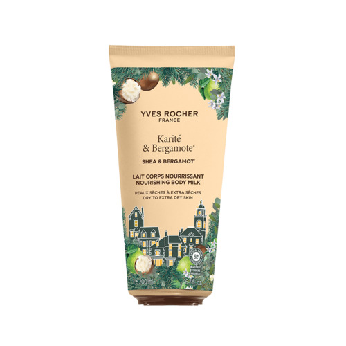 Vyživujúce telové mlieko - Karité & bergamot